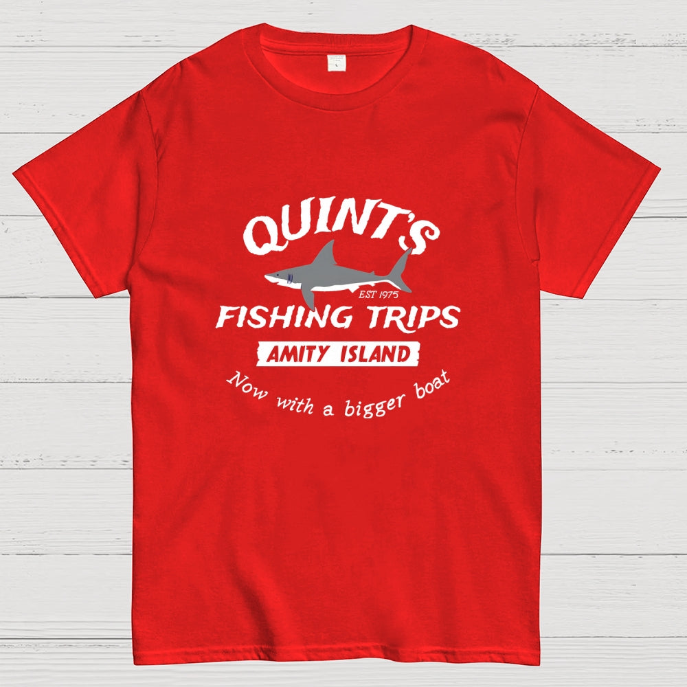 Quint's Fishing Trips Amity Island  T-Shirt