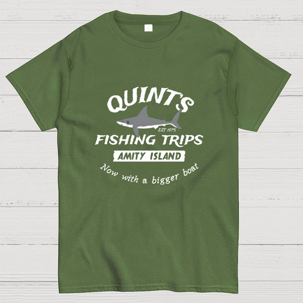 Quint's Fishing Trips Amity Island  T-Shirt