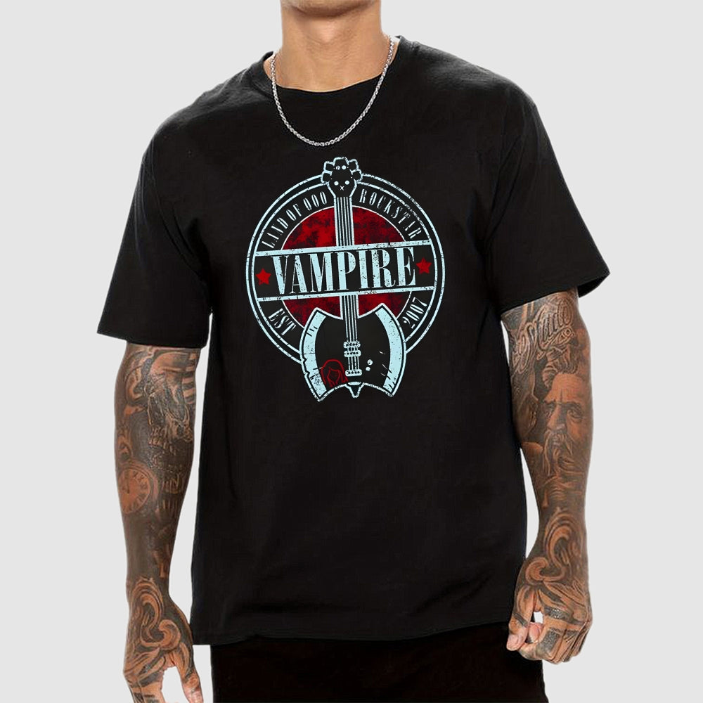 Vampire Queen Rockstar  T-Shirt