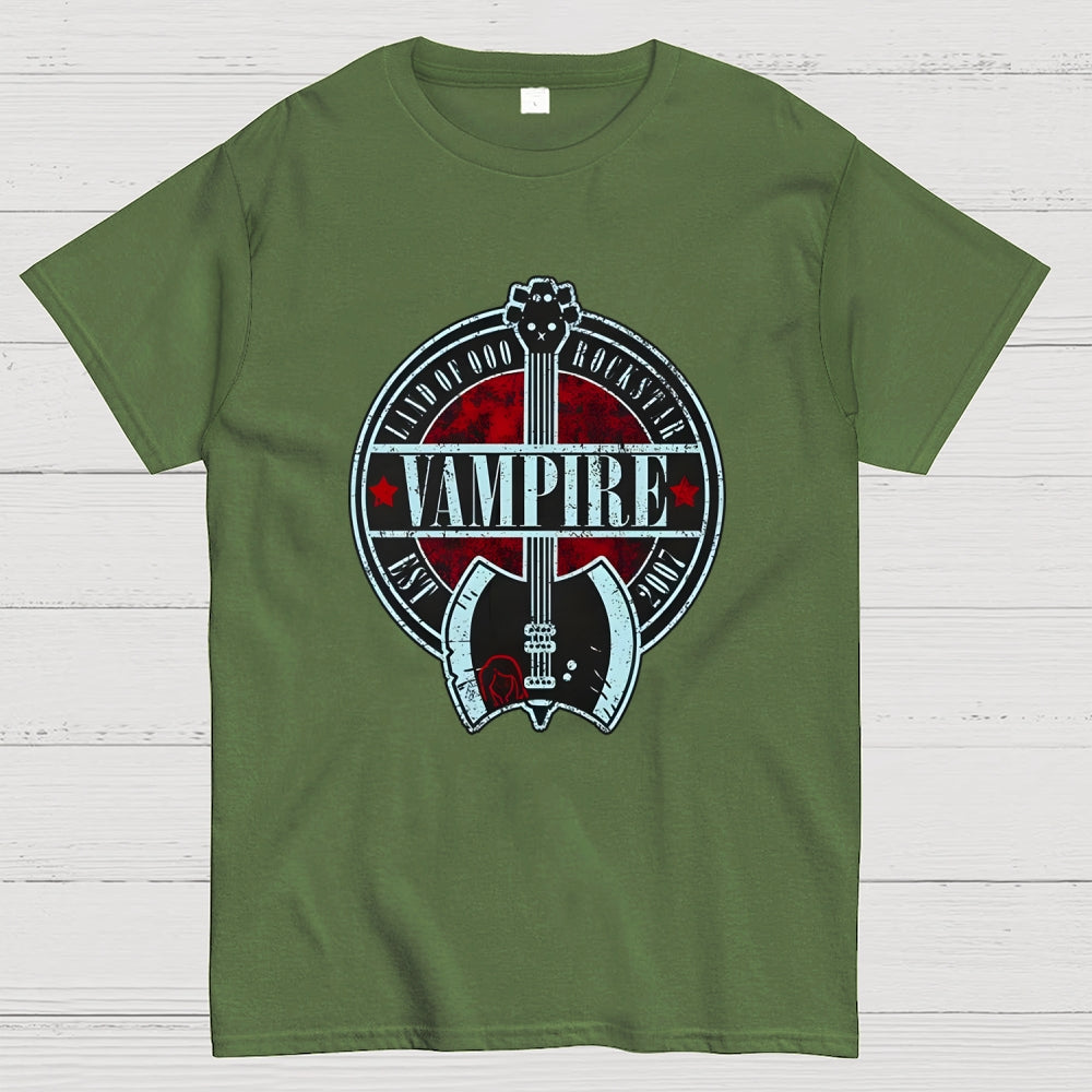 Vampire Queen Rockstar  T-Shirt