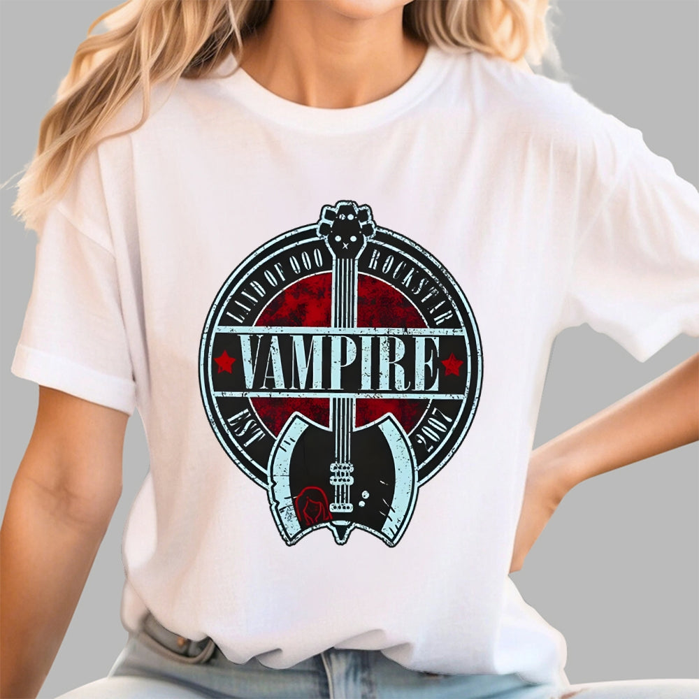 Vampire Queen Rockstar  T-Shirt