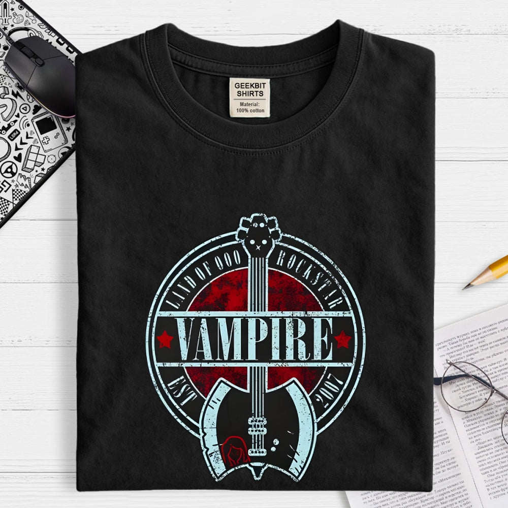 Vampire Queen Rockstar  T-Shirt