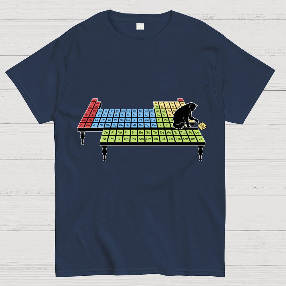 Felines Science Periodic Table Cat  T-Shirt