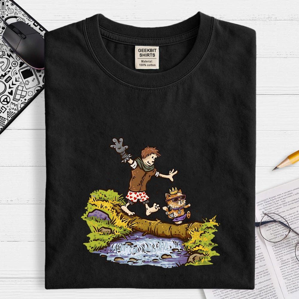Carl And The Princess  T-Shirt