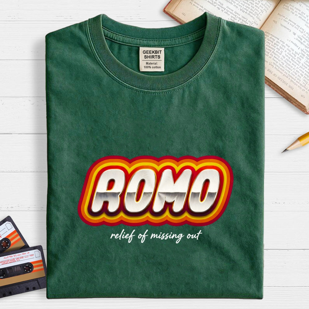 Romo Relief Of Missing Out  T-Shirt