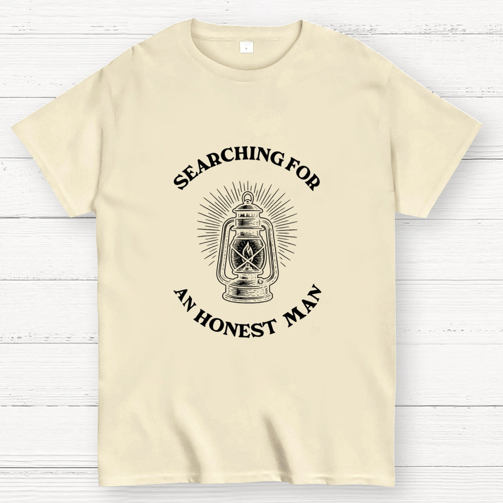 Diogenes' Lantern Searching For An Honest Man  T-Shirt