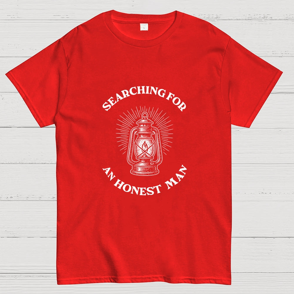 Diogenes' Lantern Searching For An Honest Man  T-Shirt