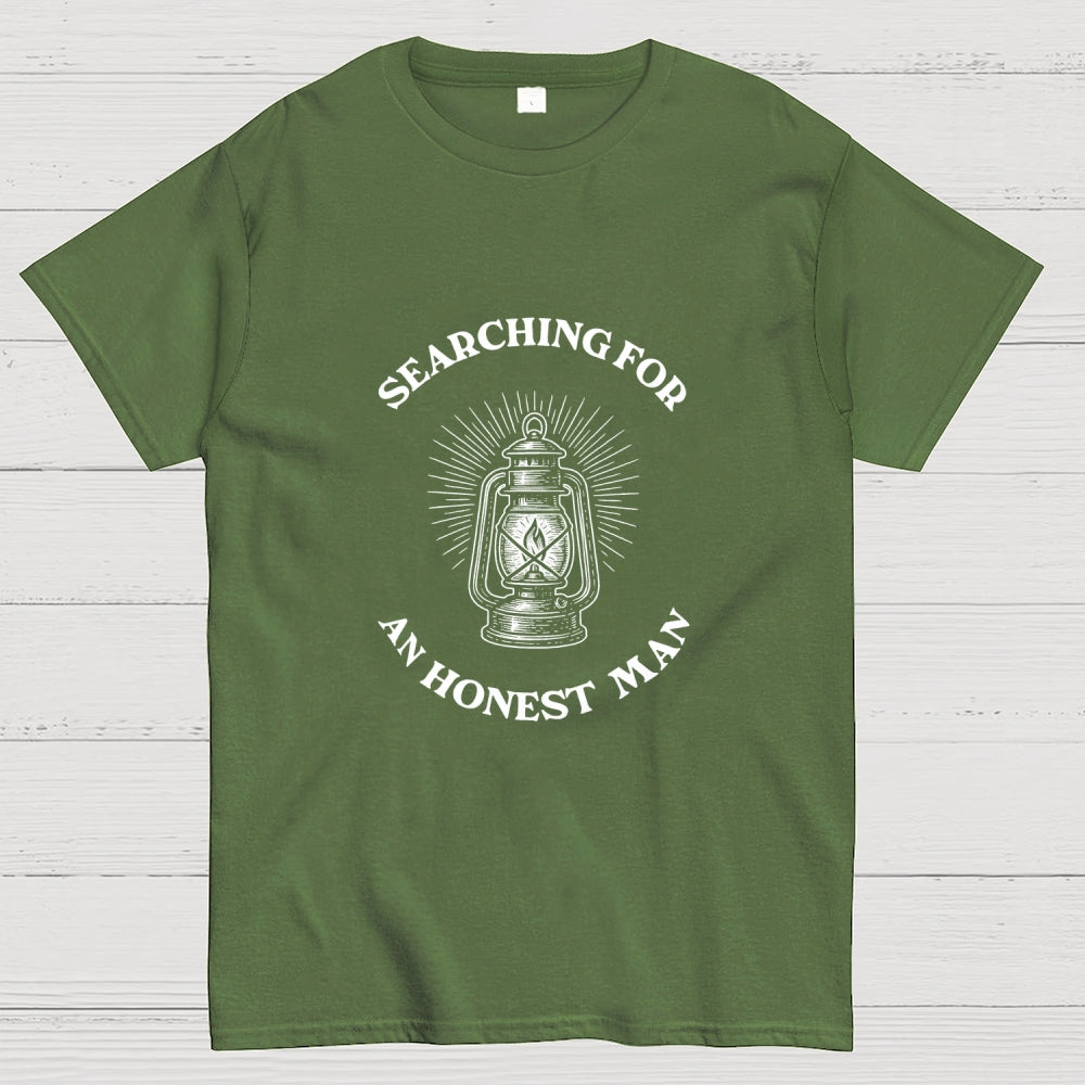 Diogenes' Lantern Searching For An Honest Man  T-Shirt