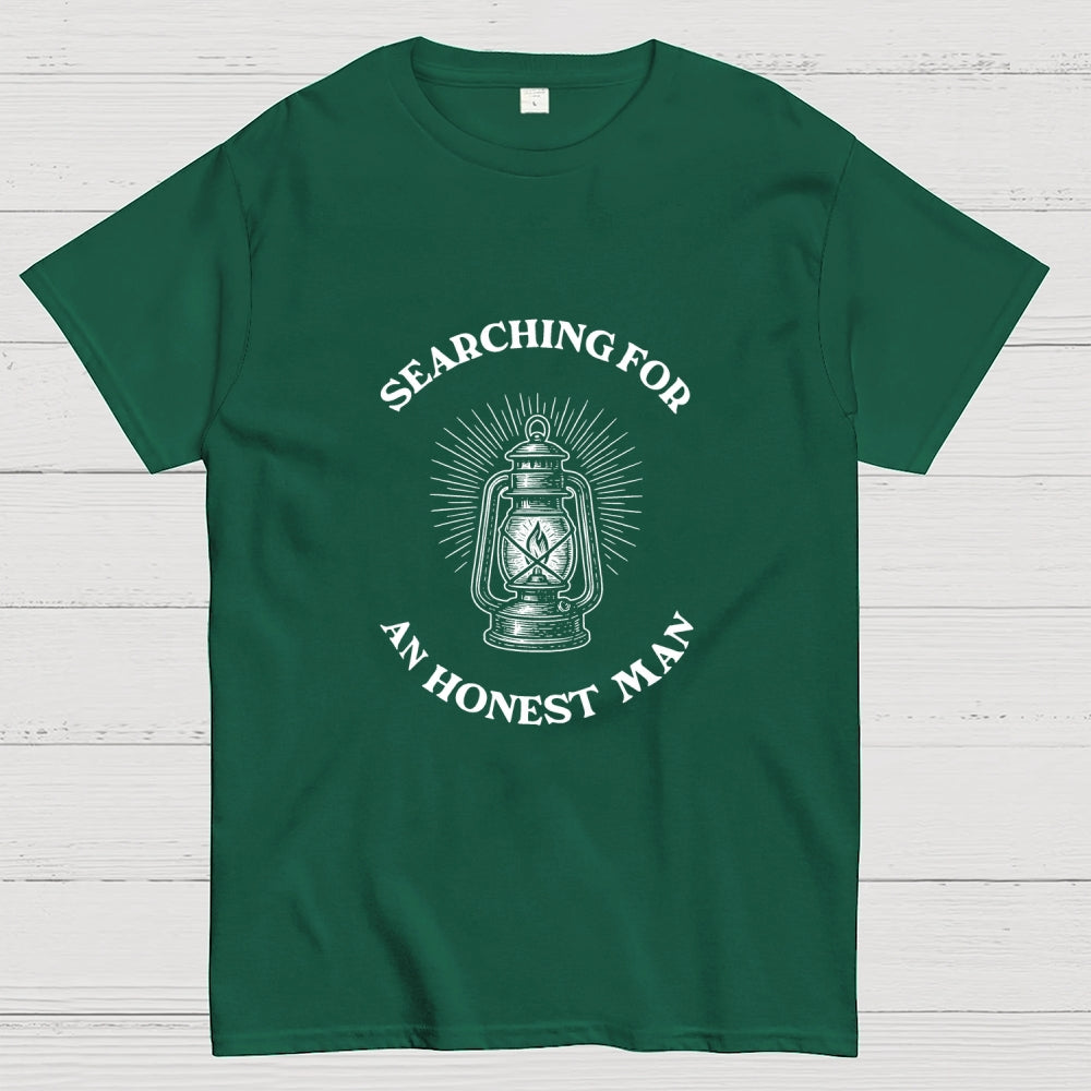 Diogenes' Lantern Searching For An Honest Man  T-Shirt