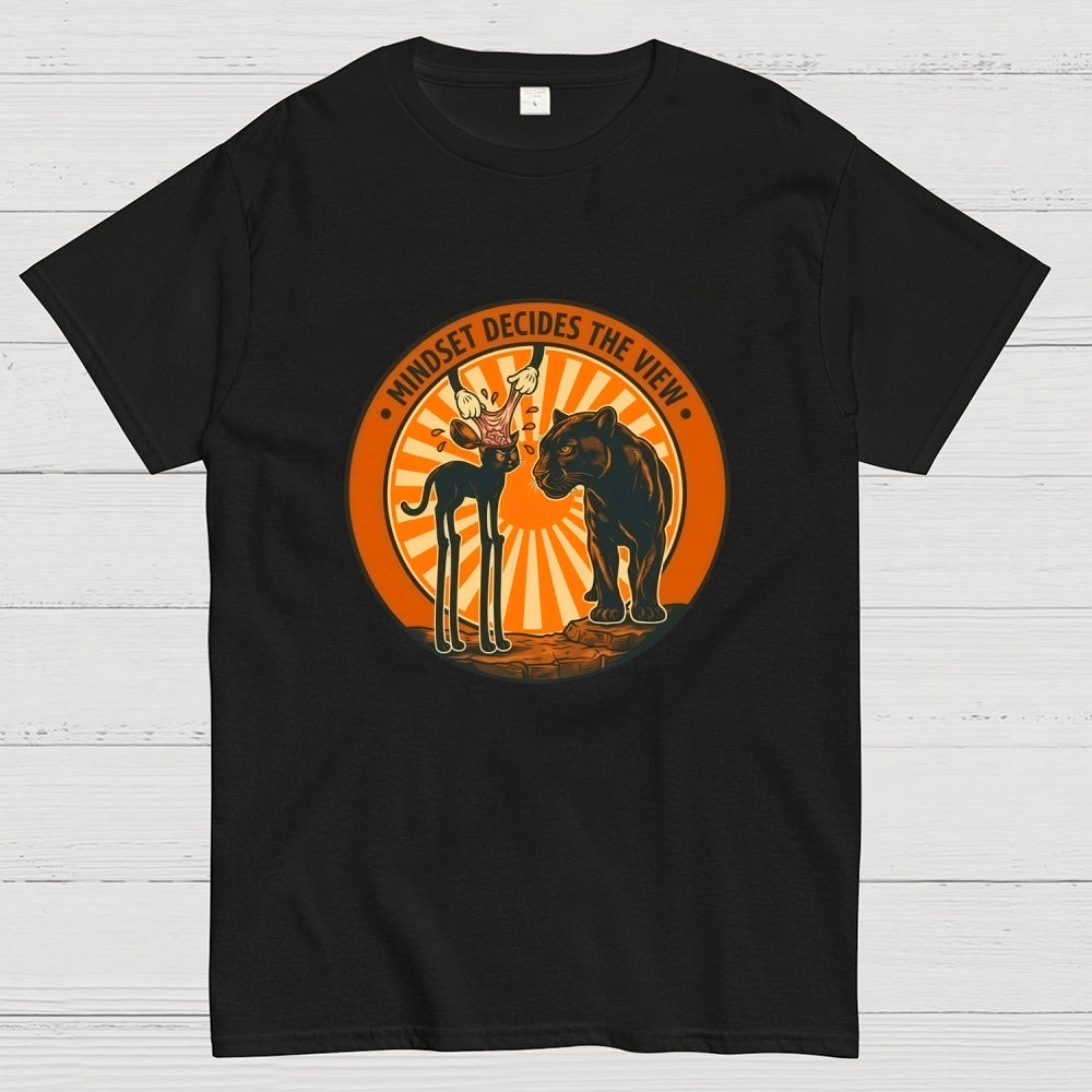 Mindset Decides The View  T-Shirt
