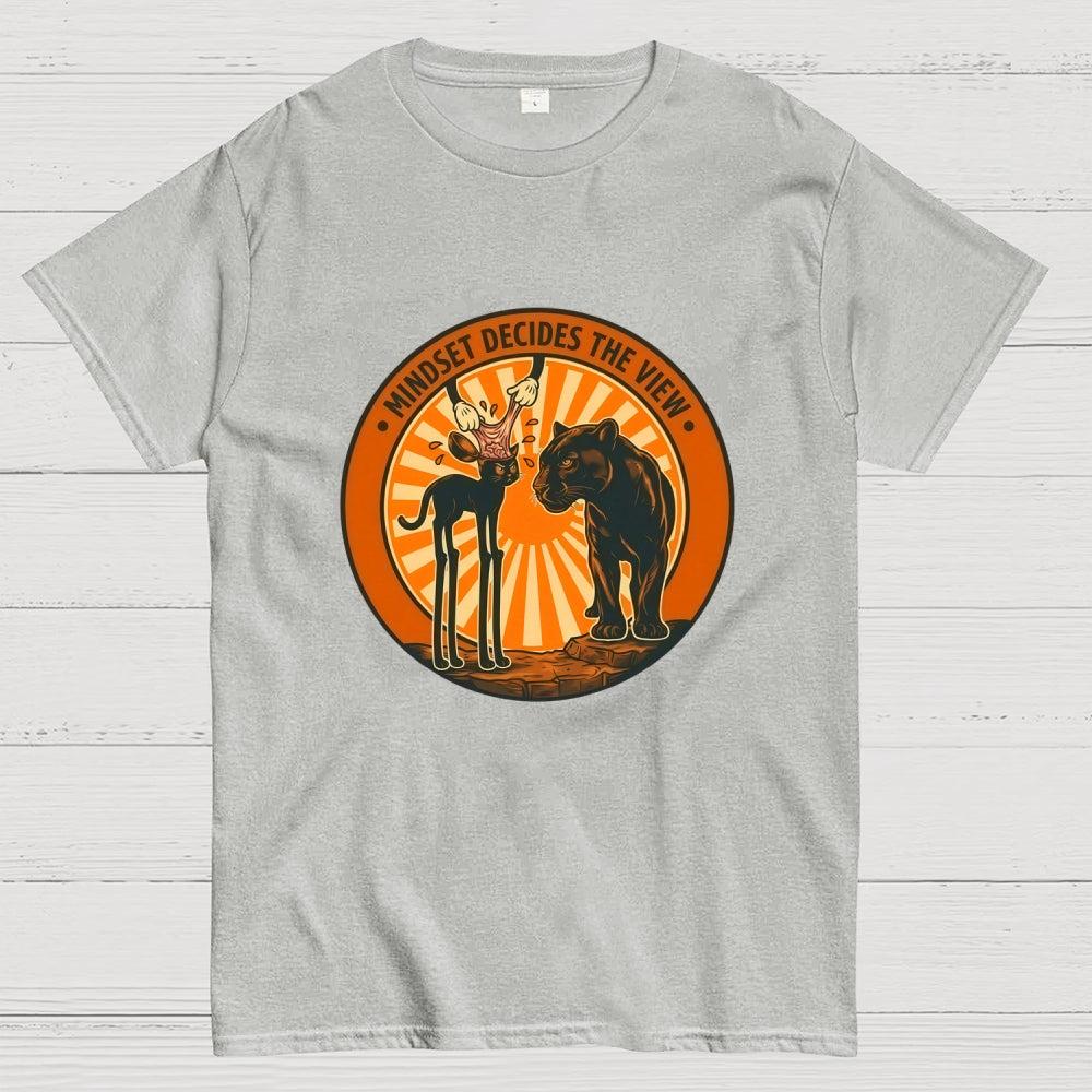 Mindset Decides The View  T-Shirt