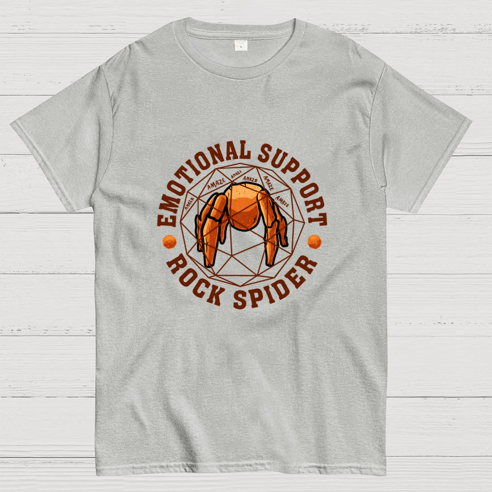 Emotional Support Rock Spider  T-Shirt