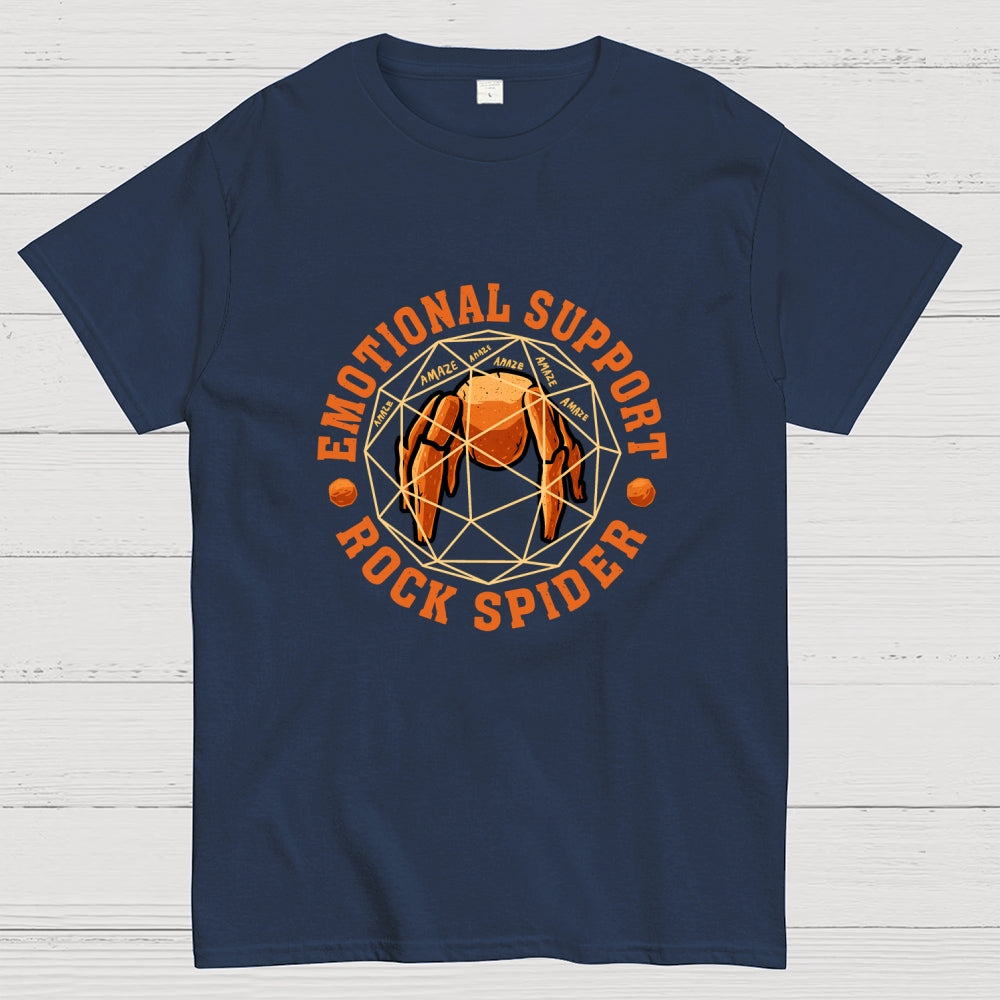 Emotional Support Rock Spider  T-Shirt