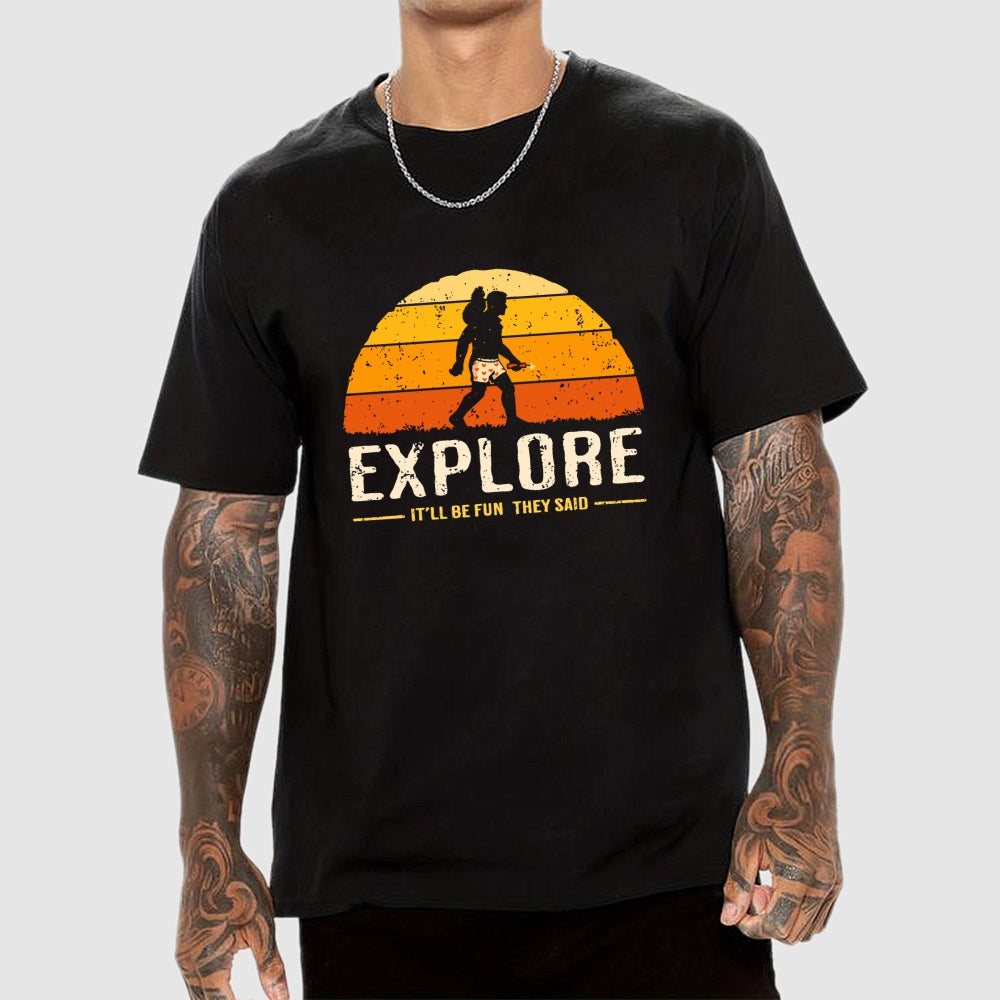 Vintage Crawler Be Fun  T-Shirt