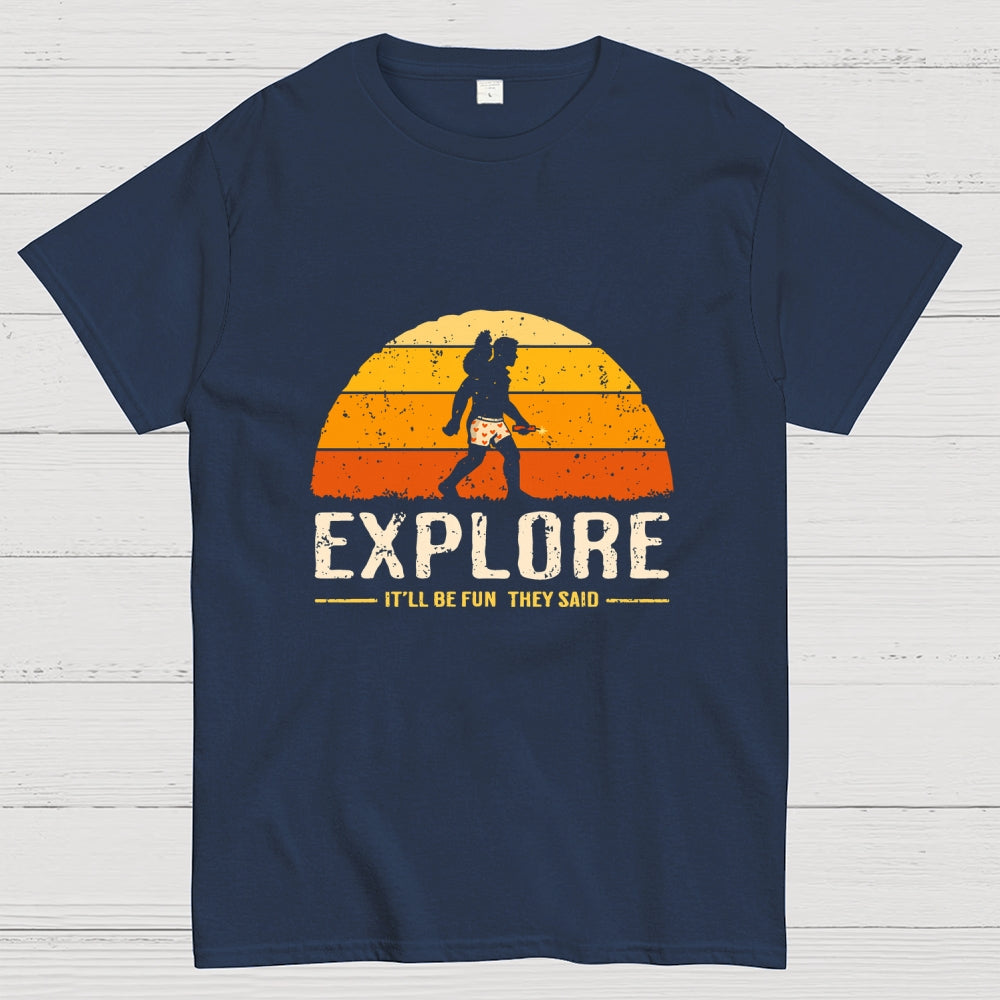 Vintage Crawler Be Fun  T-Shirt