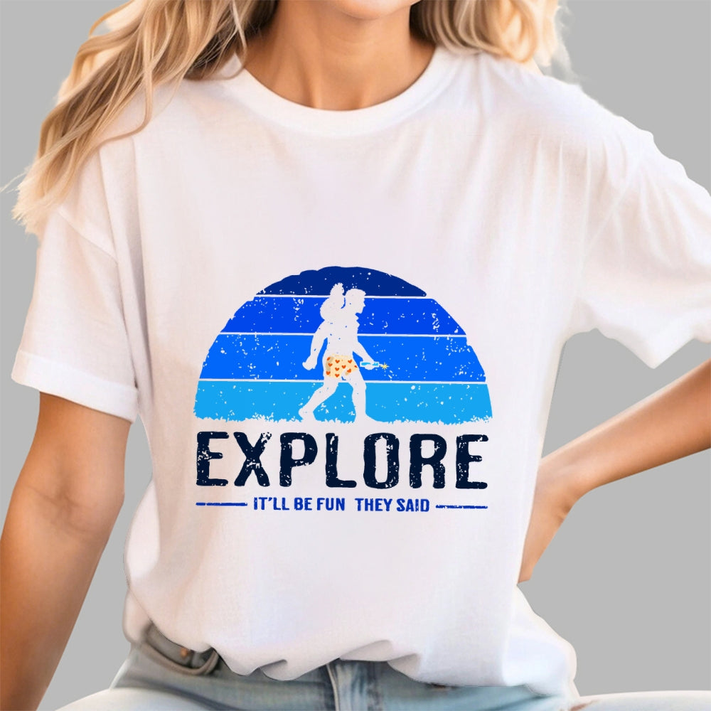 Vintage Crawler Be Fun  T-Shirt