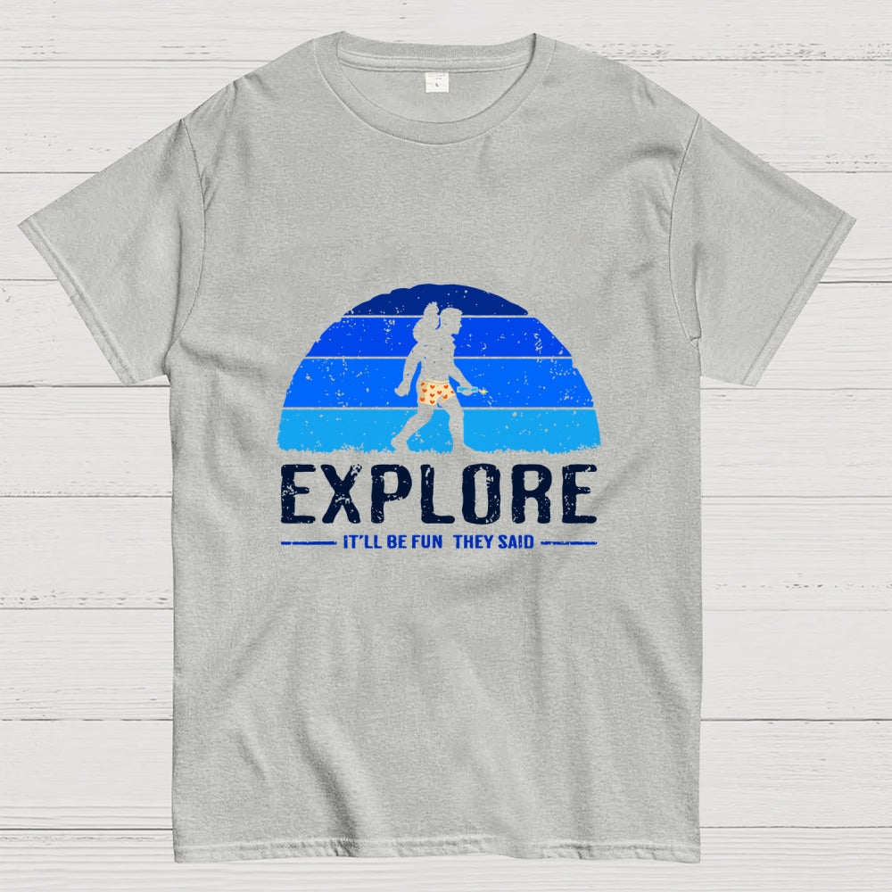 Vintage Crawler Be Fun  T-Shirt