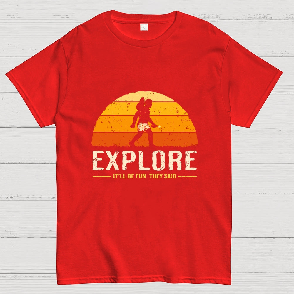 Vintage Crawler Be Fun  T-Shirt