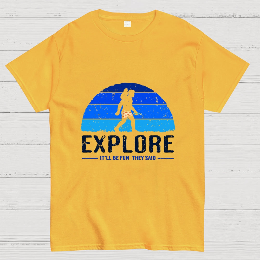 Vintage Crawler Be Fun  T-Shirt