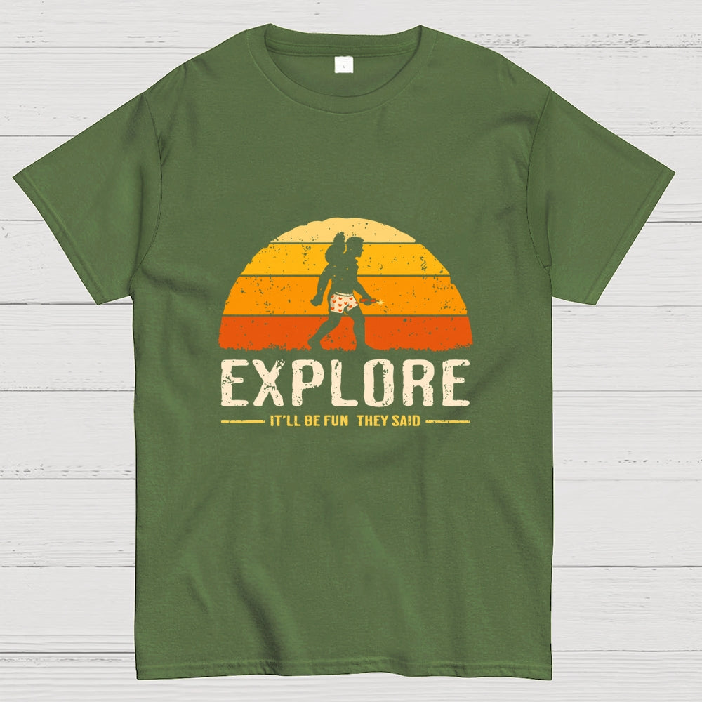 Vintage Crawler Be Fun  T-Shirt
