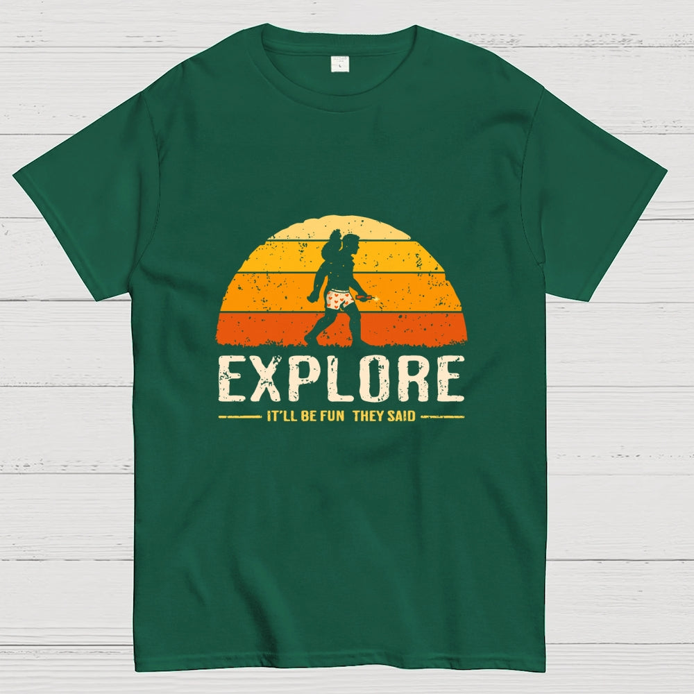 Vintage Crawler Be Fun  T-Shirt
