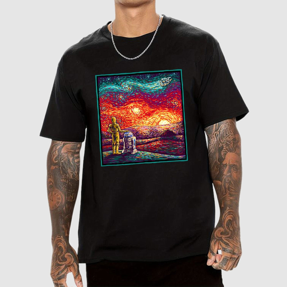 Starry Sunsets  T-Shirt
