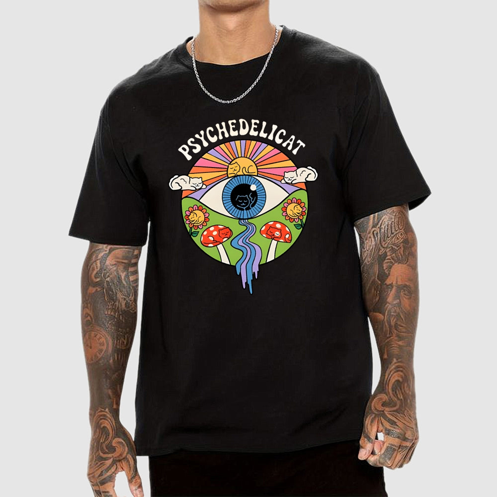 Psychedelikitty  T-Shirt