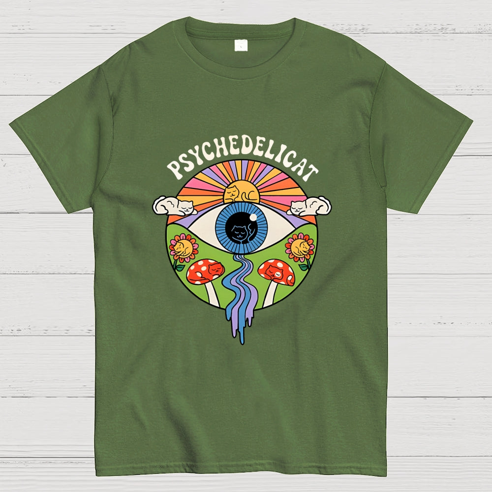 Psychedelikitty  T-Shirt