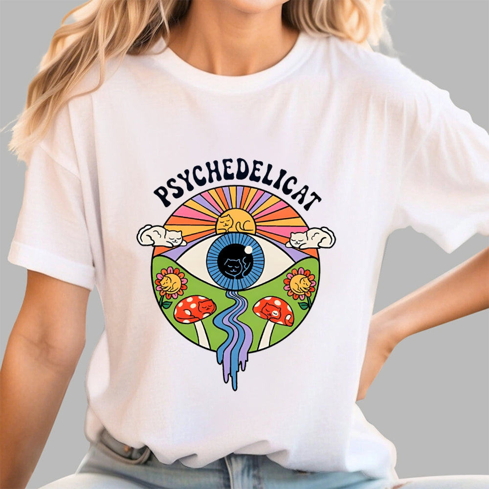Psychedelikitty  T-Shirt