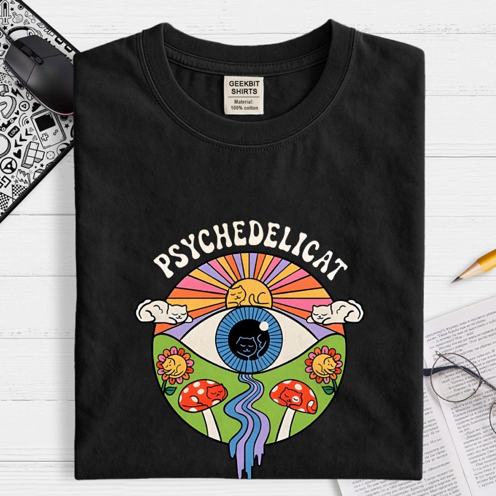Psychedelikitty  T-Shirt