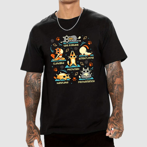 Cat Yoga Poses  T-Shirt
