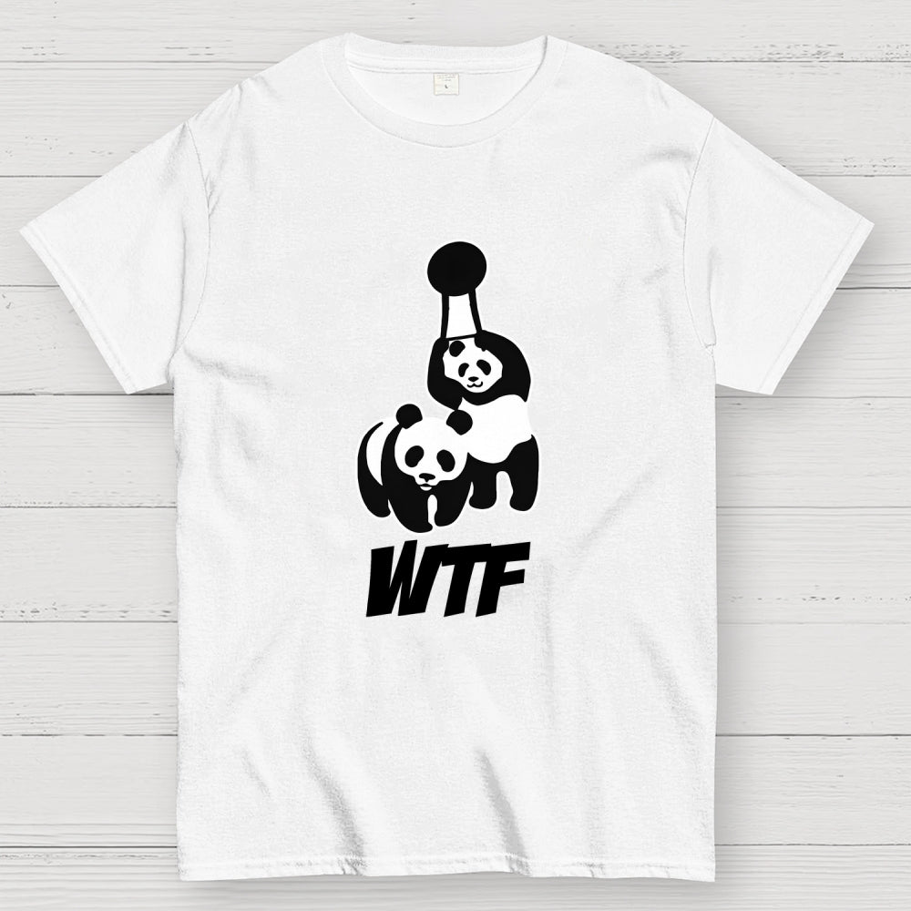 WTF Panda Funny  T-Shirt