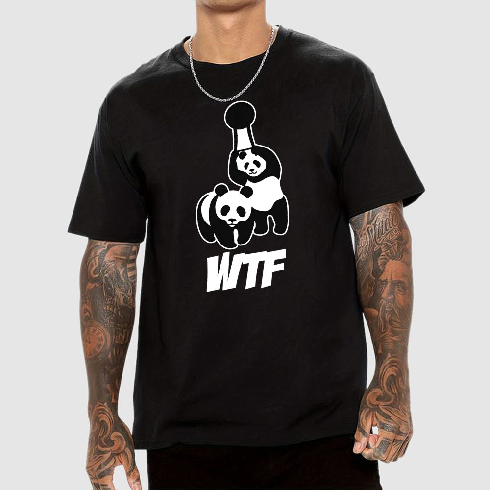 WTF Panda Funny  T-Shirt