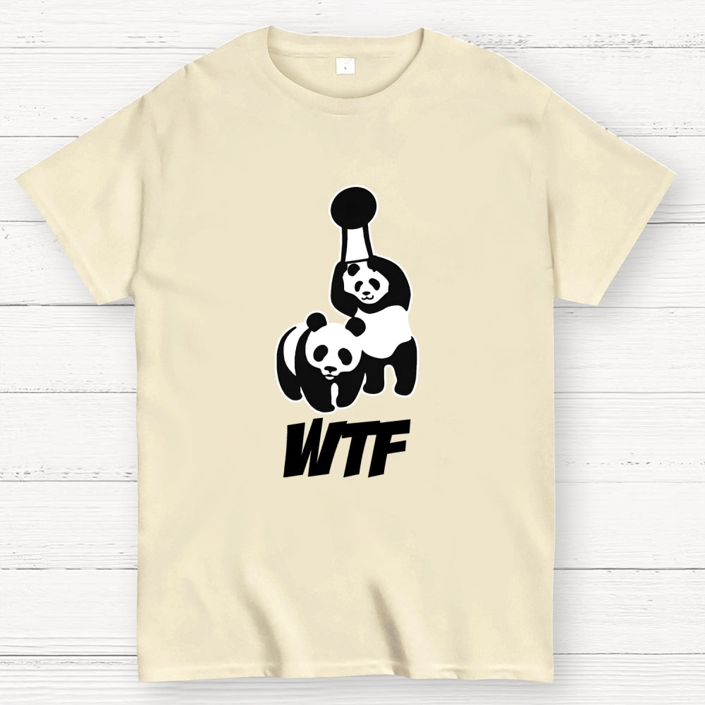 WTF Panda Funny  T-Shirt