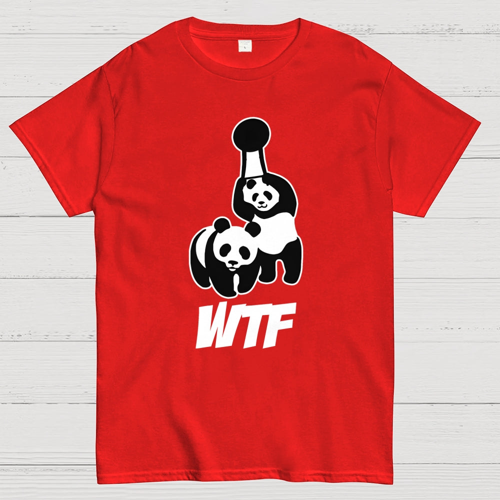 WTF Panda Funny  T-Shirt