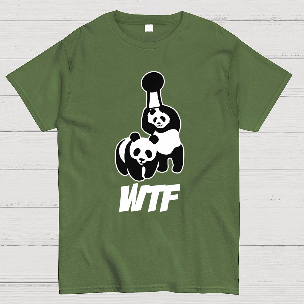 WTF Panda Funny  T-Shirt