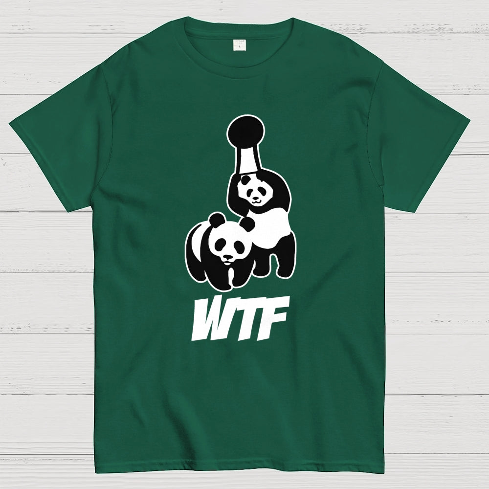 WTF Panda Funny  T-Shirt