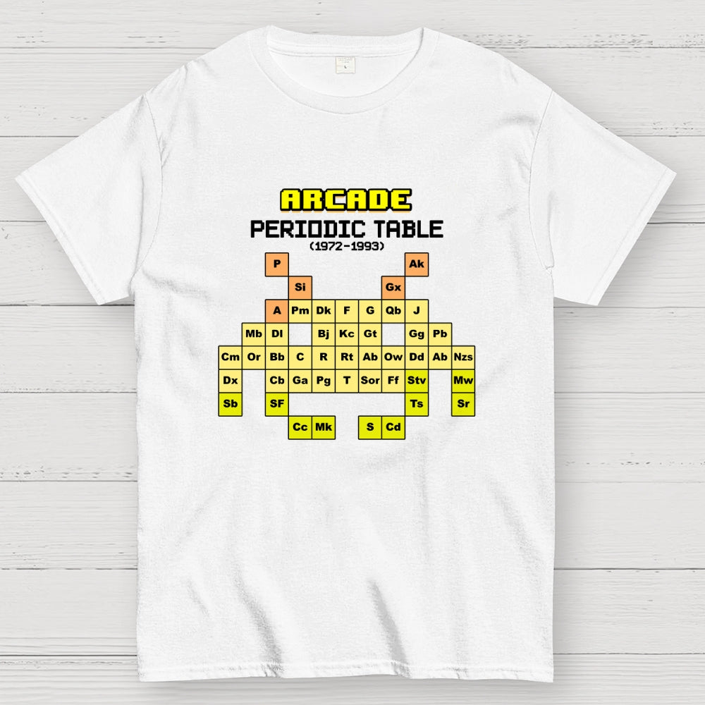 Retro game periodic table  T-Shirt