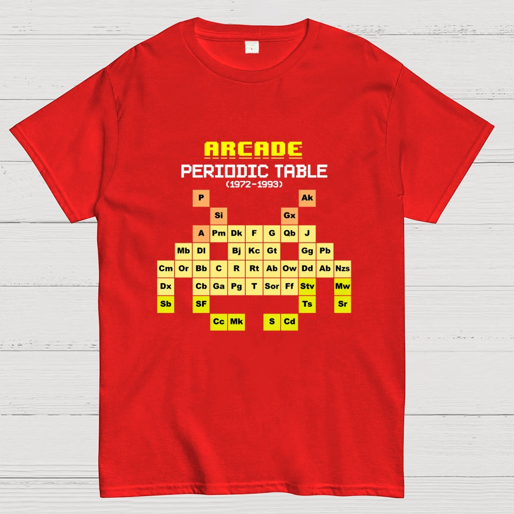 Retro game periodic table  T-Shirt