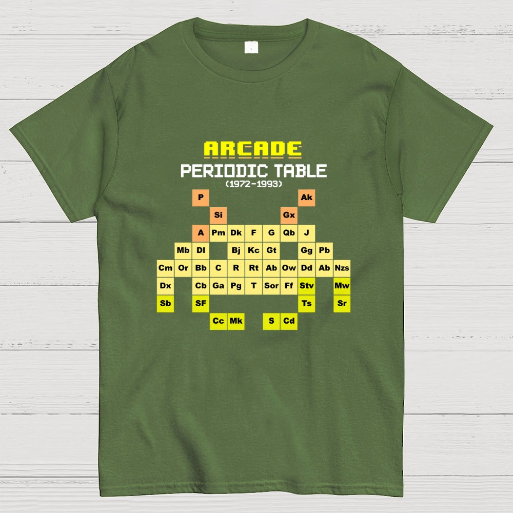 Retro game periodic table  T-Shirt