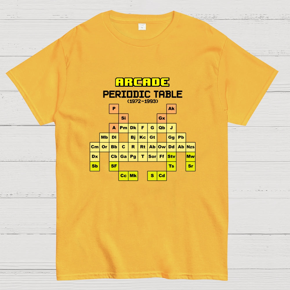 Retro game periodic table  T-Shirt
