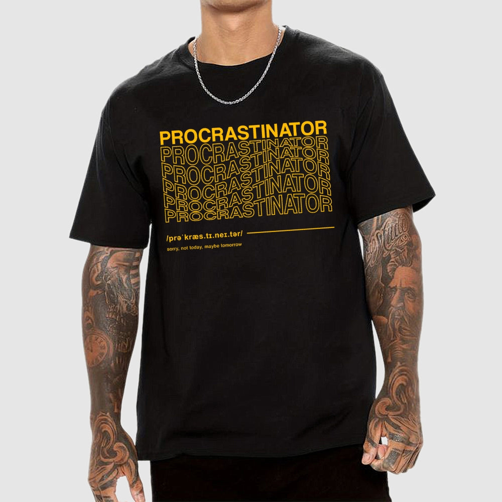 Procrastinator Waves  T-Shirt