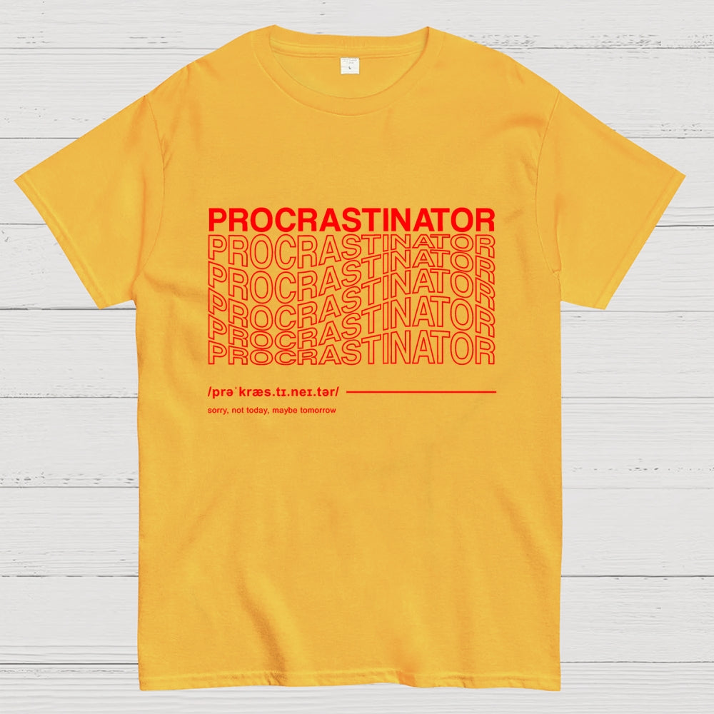 Procrastinator Waves  T-Shirt