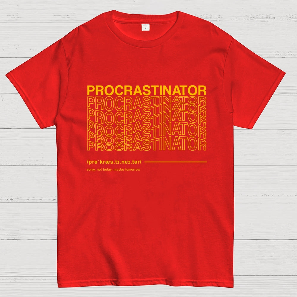 Procrastinator Waves  T-Shirt
