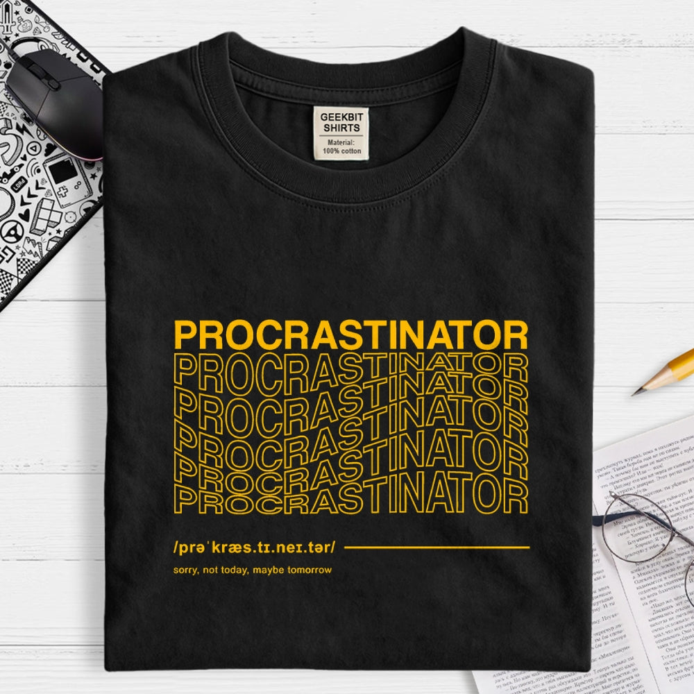 Procrastinator Waves  T-Shirt