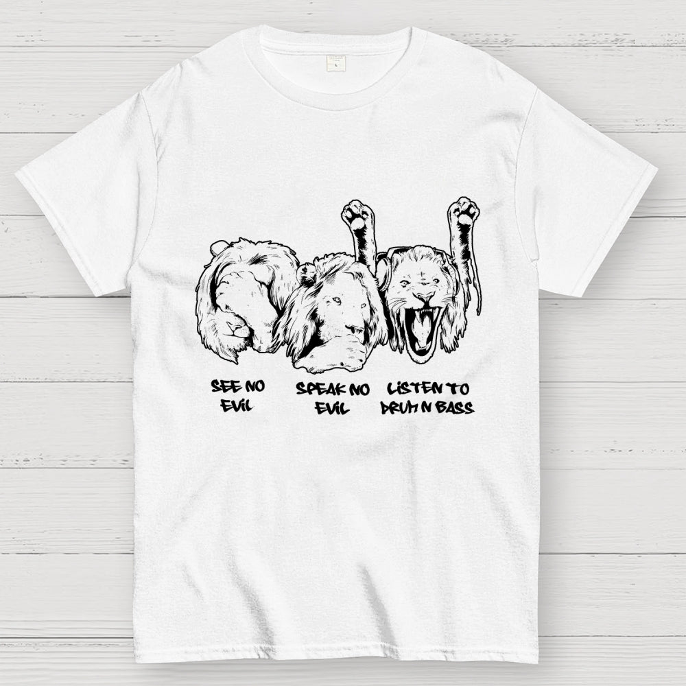 Drum and Bass Lions  T-Shirt