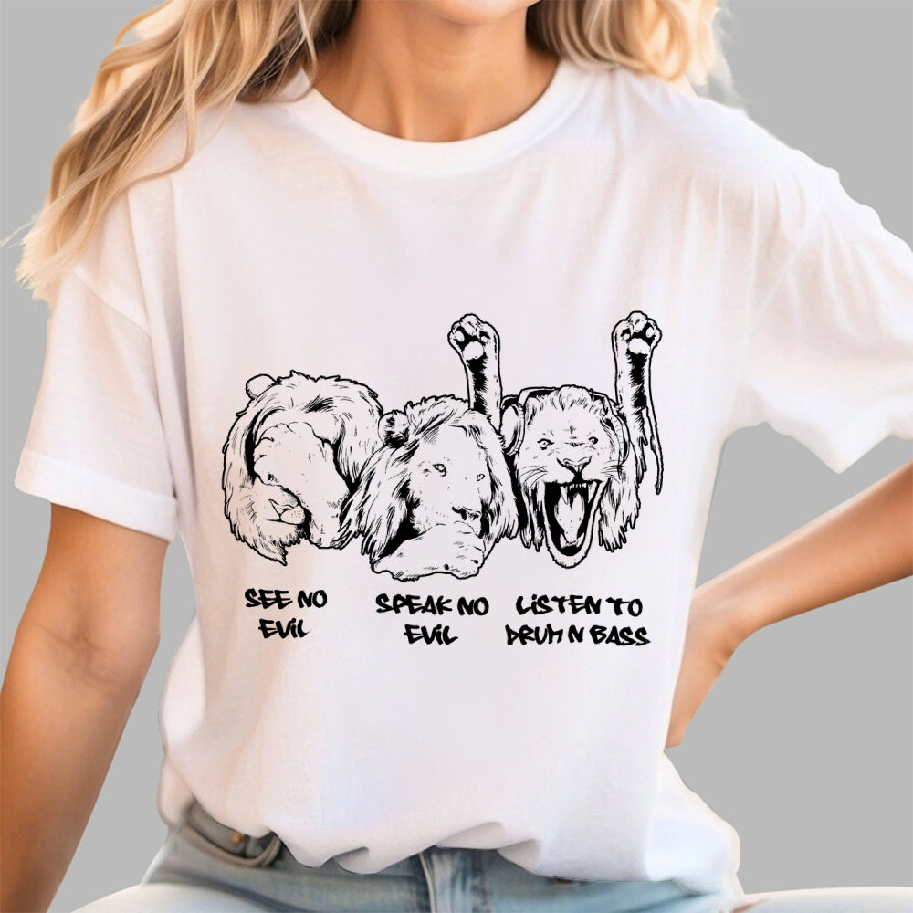 Drum and Bass Lions  T-Shirt
