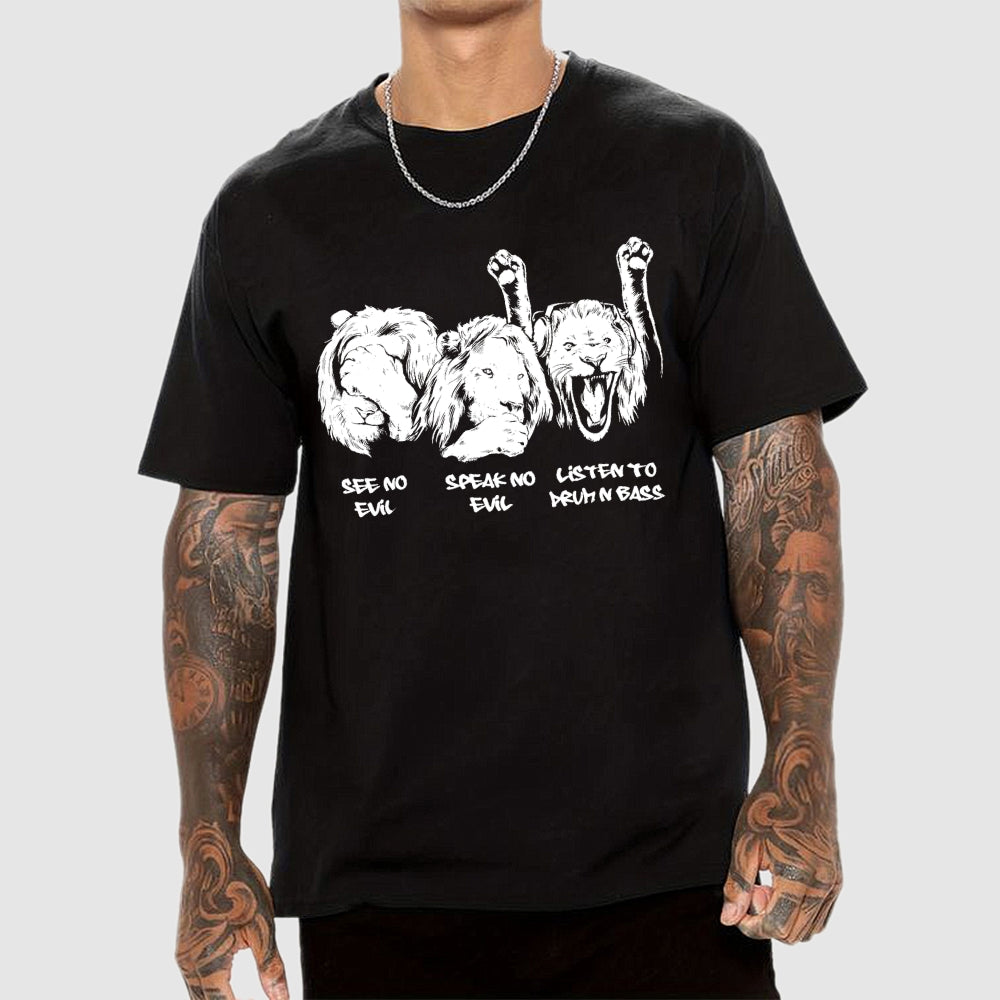 Drum and Bass Lions  T-Shirt