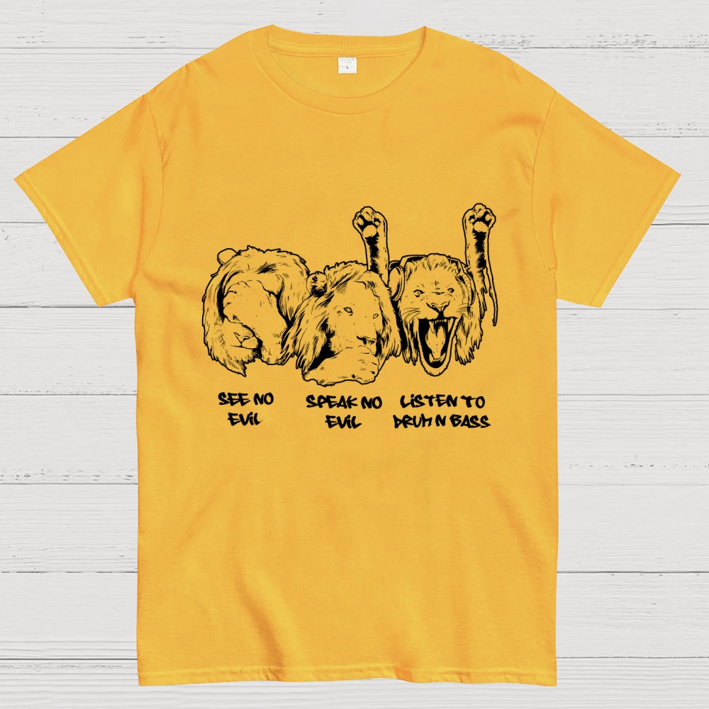 Drum and Bass Lions  T-Shirt