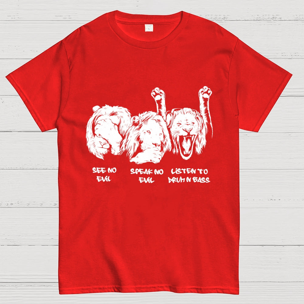 Drum and Bass Lions  T-Shirt